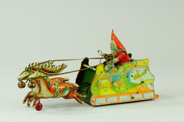 SANTEE CLAUS SLEIGH TOY Ferdinand