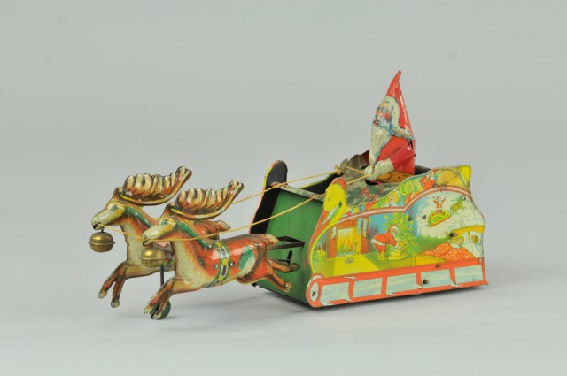 SANTEE CLAUS SLEIGH TOY Ferdinand