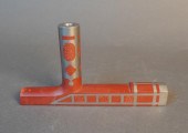SANTEE SIOUX SILVERED METAL IN