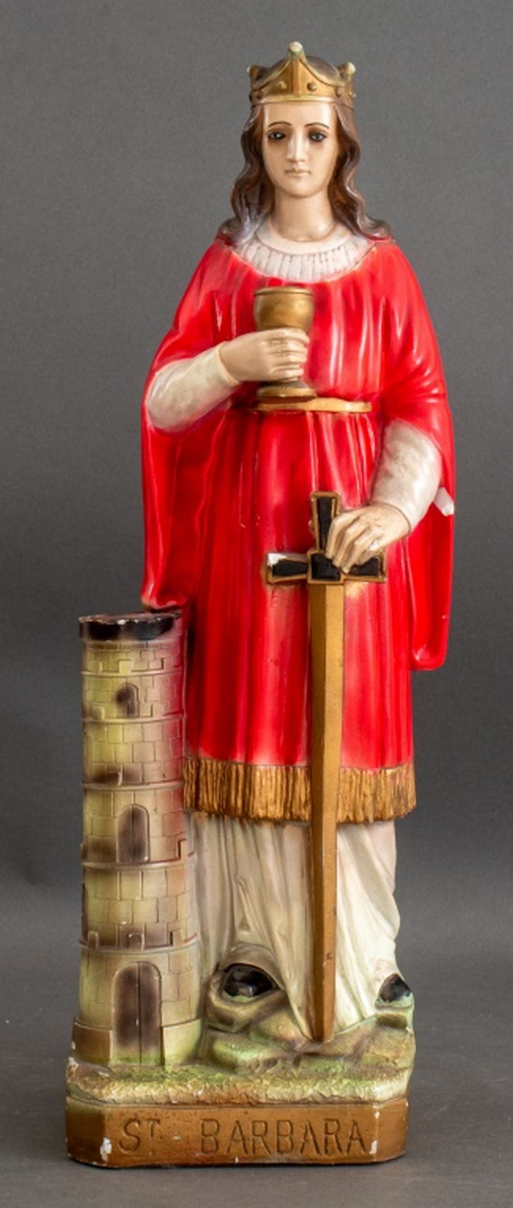 SANTERIA FIGURE OF SAINT BARBARA