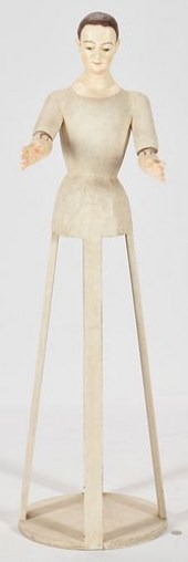SANTOS SYLE CARVED & PAINTED C