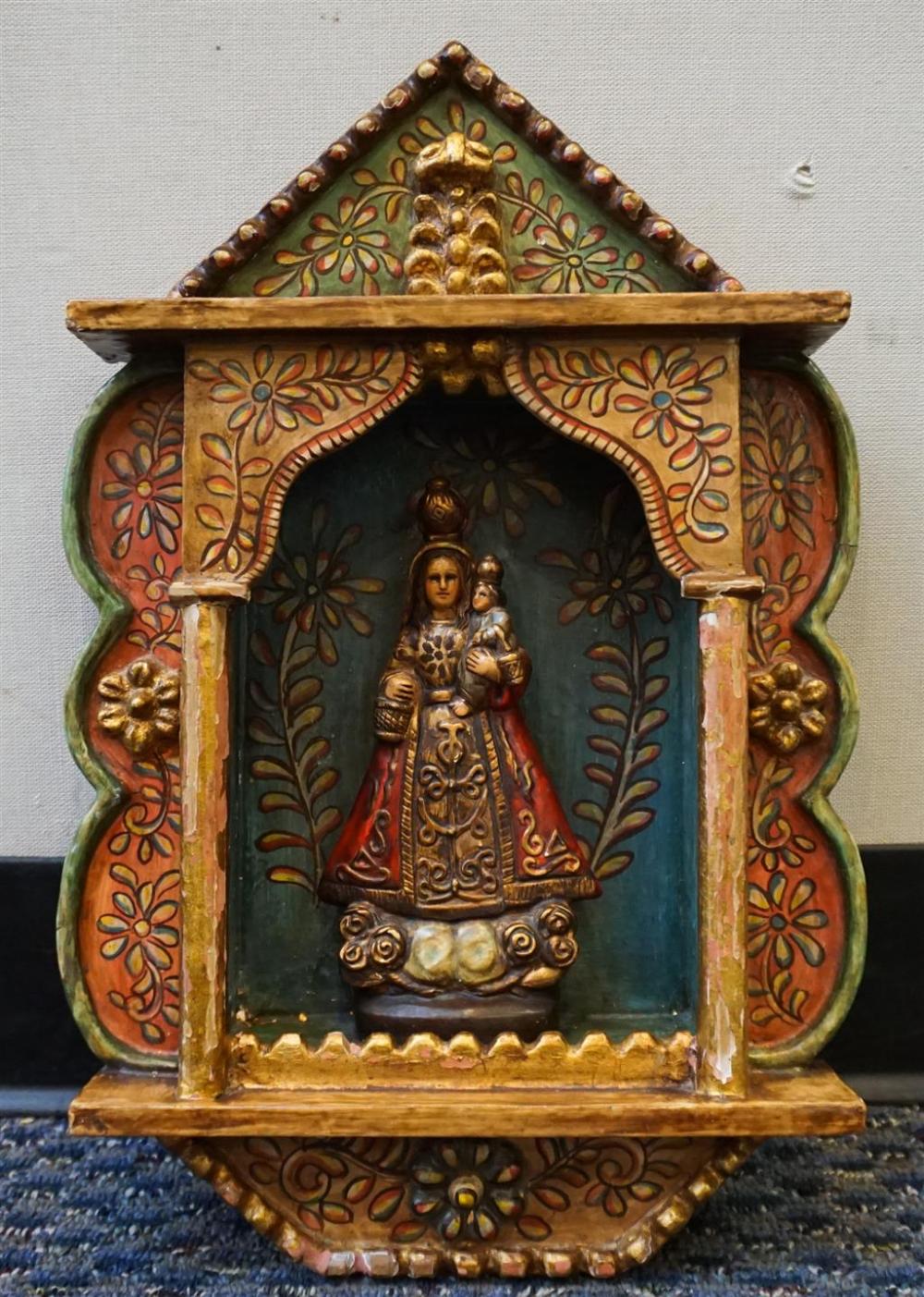SANTOS TYPE PAINTED COMPOSITE AND