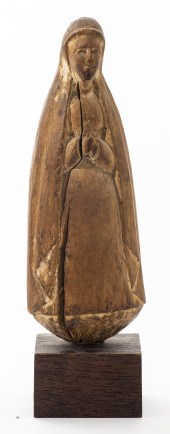 SANTOS WOODEN HAND-CARVED MADO