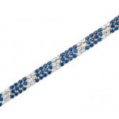 Sapphire and Diamond Bracelet,