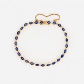 SAPPHIRE AND DIAMOND TENNIS BR