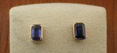 SAPPHIRE AND FOURTEEN KARAT GO