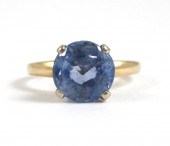 SAPPHIRE AND FOURTEEN KARAT GO