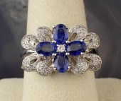 SAPPHIRE, DIAMOND AND EIGHTEEN