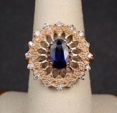 SAPPHIRE, DIAMOND AND FOURTEEN