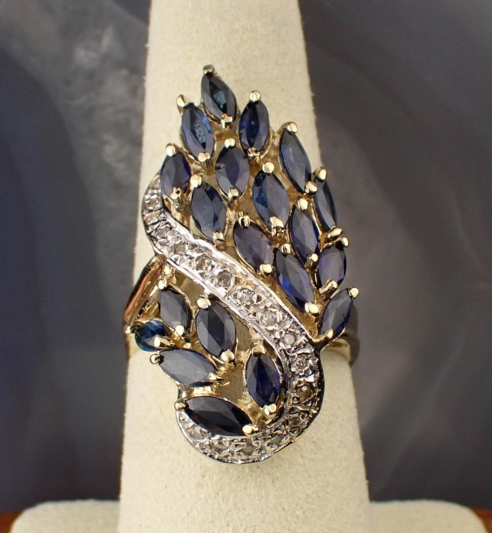 SAPPHIRE, DIAMOND AND FOURTEEN