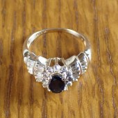 SAPPHIRE, DIAMOND AND FOURTEEN