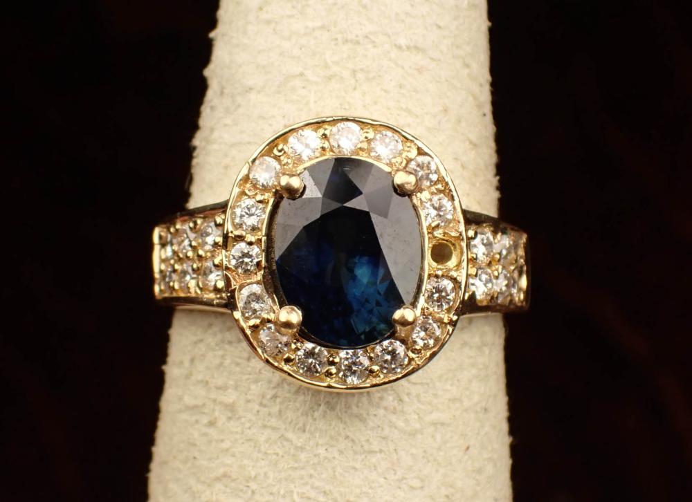 SAPPHIRE, DIAMOND AND FOURTEEN