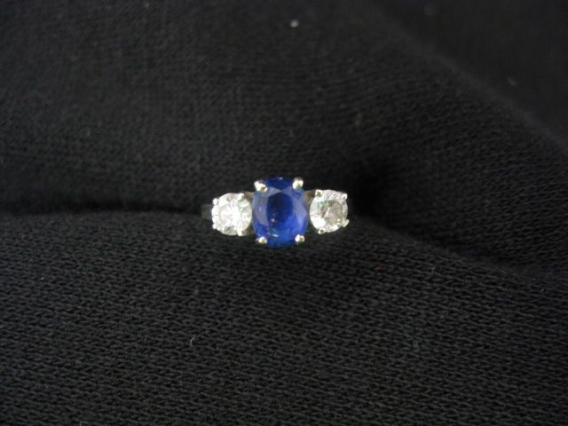 Sapphire & Diamond Ring 1.15