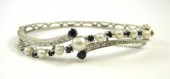 SAPPHIRE, PEARL AND FOURTEEN K