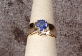 SAPPHIRE SOLITAIRE AND FOURTEE