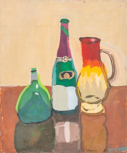 SARAH BINDER, STILL LIFE, OIL ON