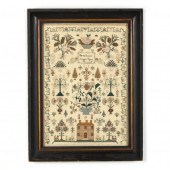 SARAH BUTCHER'S FRAMED NEEDLEW