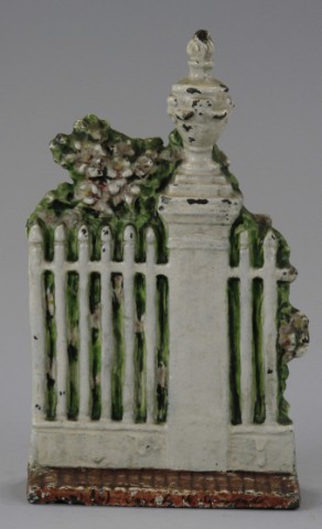 SARAH SYMONDS GATE WITH FLOWERS