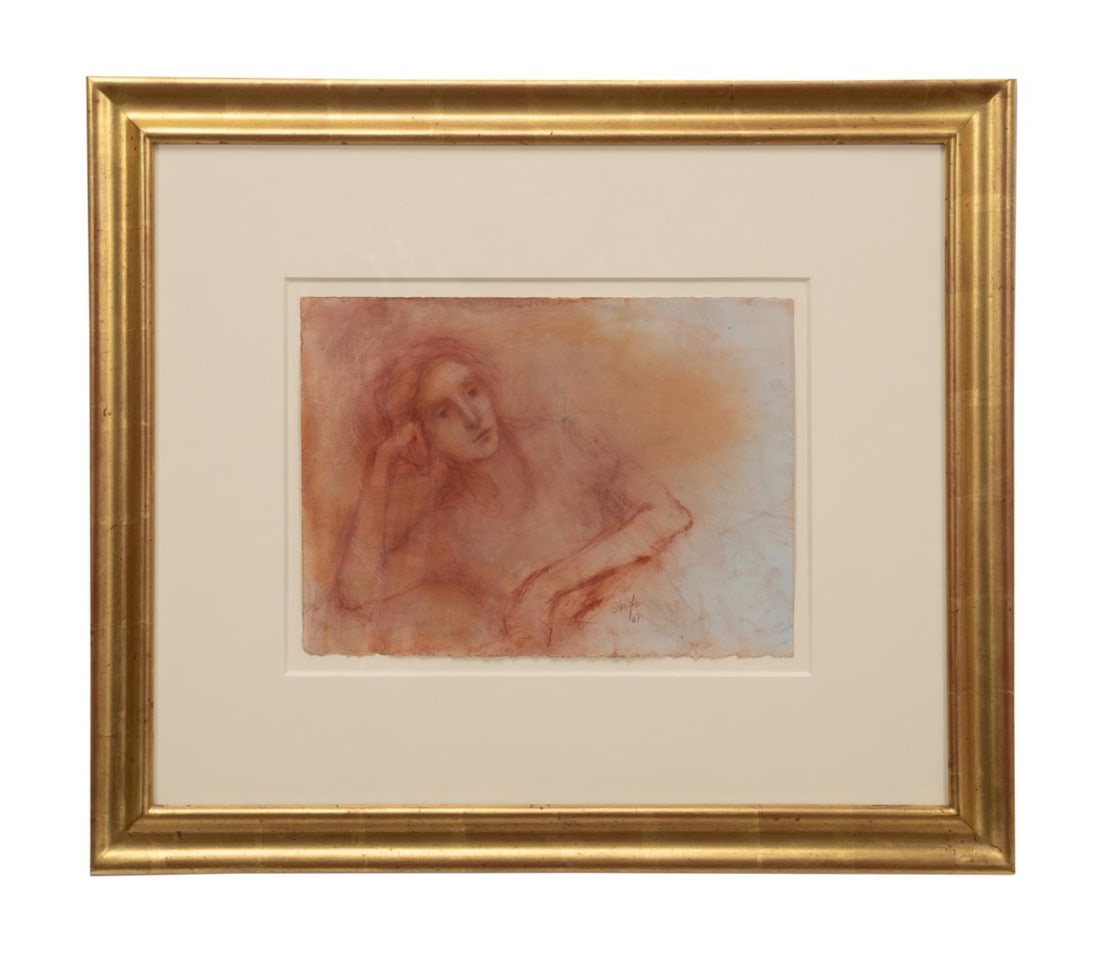 SARAH WOLFE 'PENSIVE' 2007 CONTE