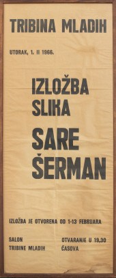 SARAI SHERMAN 1966 CROATIAN EX