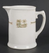 SARASOTA CERAMIC PITCHER, BAY