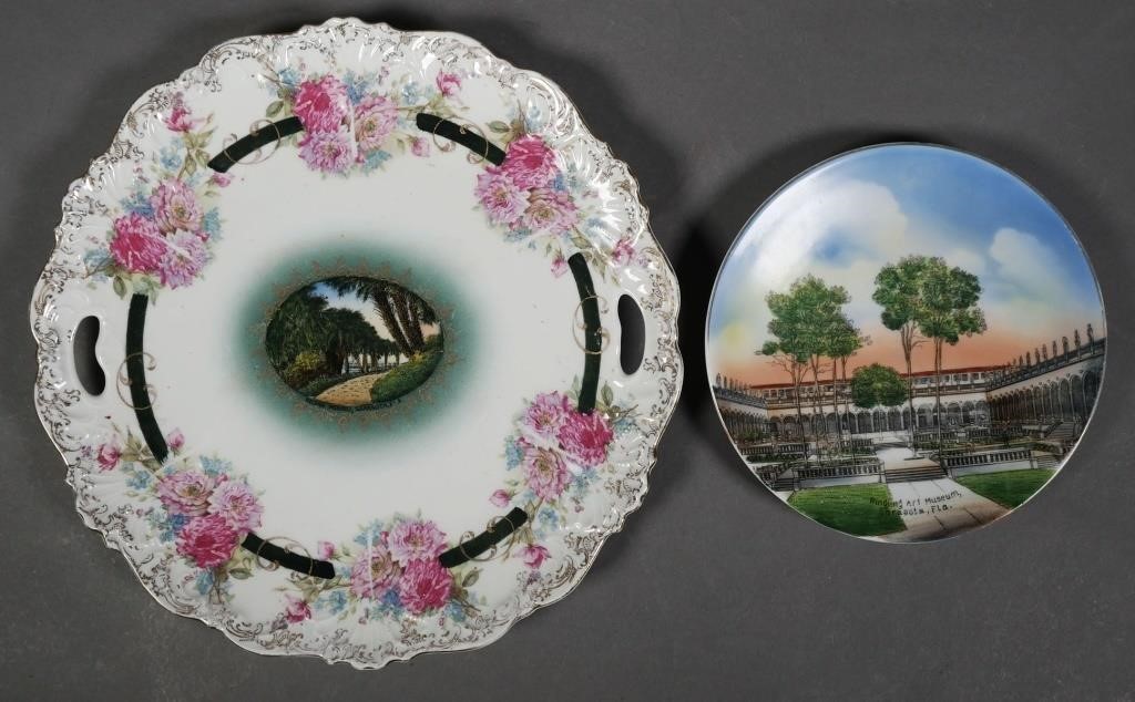 SARASOTA SOUVENIR PLATES (2)Two