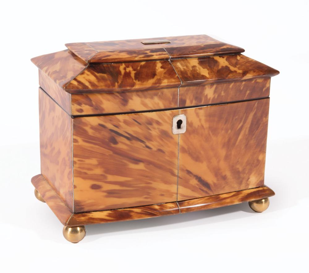 SARCOPHAGUS FORM TORTOISESHELL
