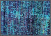 SARI SILK RUGSari silk rug. 5'