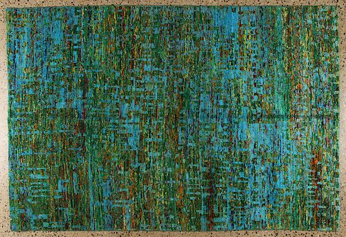 SARI SILK RUGSari Silk rug. 6' x 9'