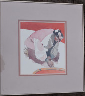 SARI STAGGS, NAVAJO SANDPAINTE