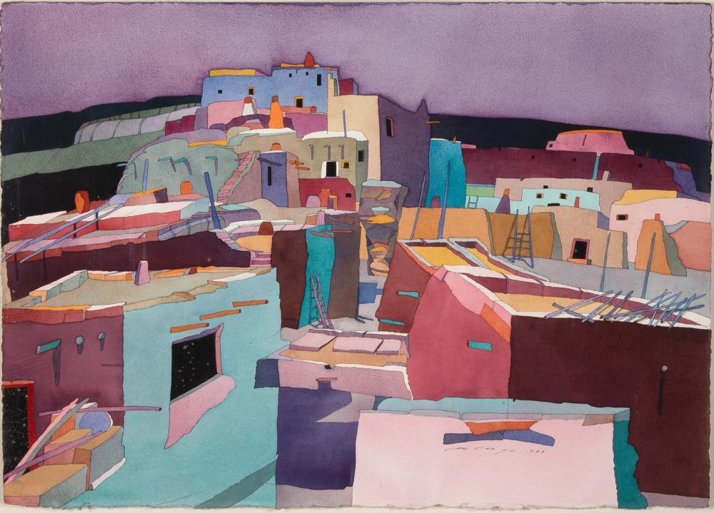 SARI STAGGS, PUEBLO, 1988Sari