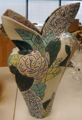 SARI WALNICK ART POTTERY FLARE