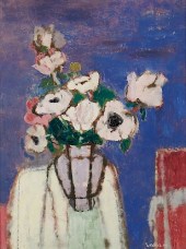 SARKIS SARKISIAN, OIL, ANEMONE