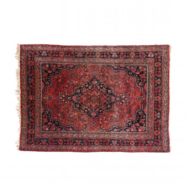 SAROUK CARPET Diamond shaped floral