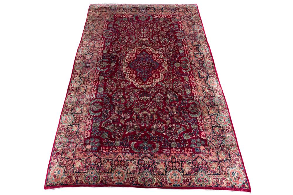 SAROUK CARPETwool on cotton