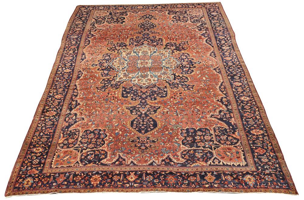 SAROUK FEREGHAN CARPET, PERSIA, CA.