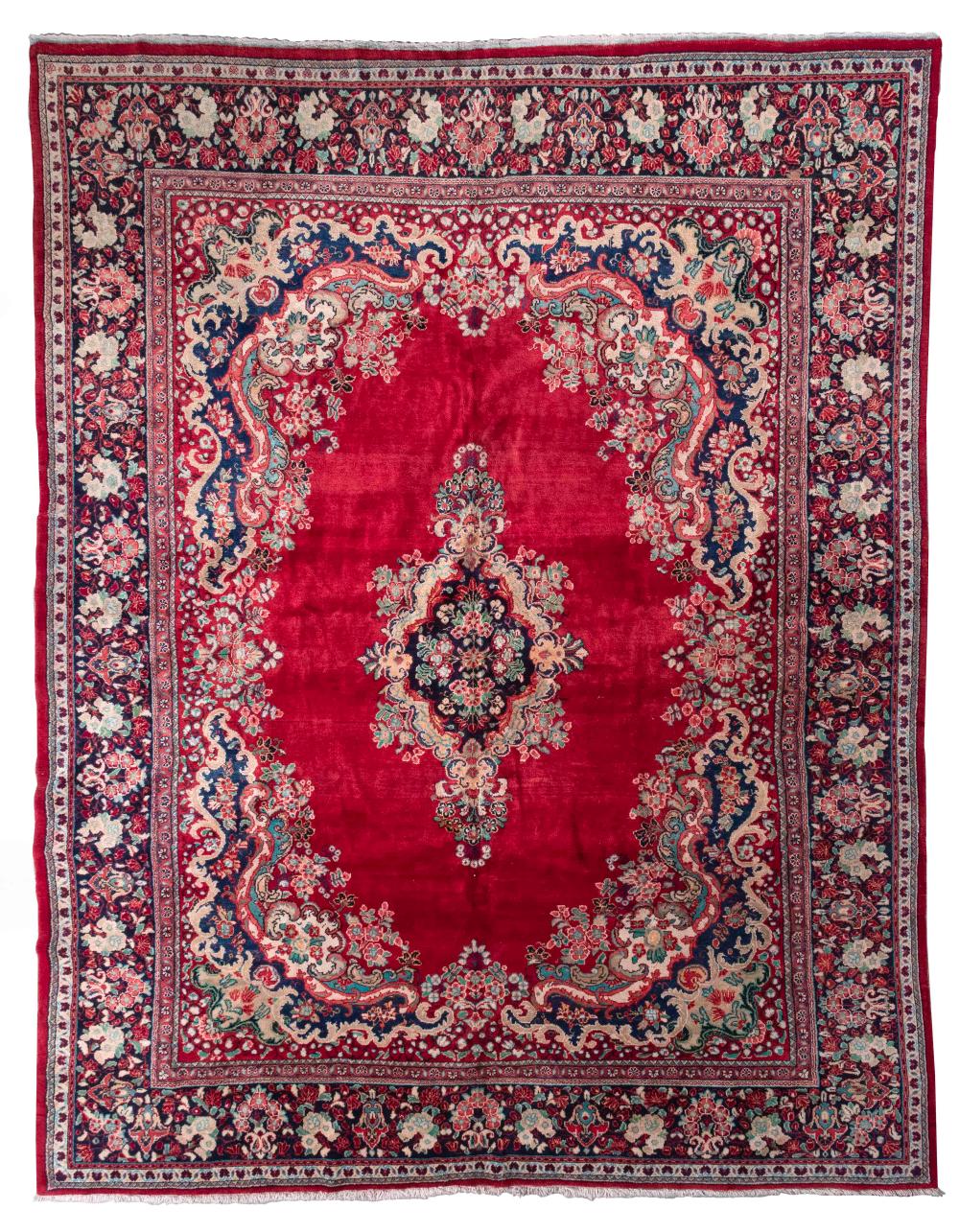 SAROUK MAHAL RUG: 10’6” X 13’3”
