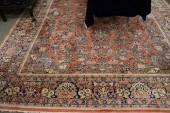 SAROUK ORIENTAL CARPET, 10' 2"