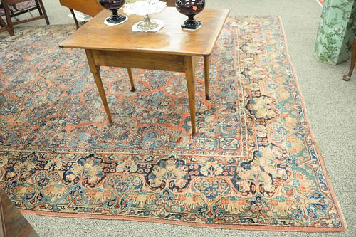 SAROUK ORIENTAL CARPET, 8' 9" X 11'