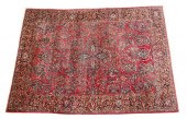 SAROUK ORIENTAL CARPET WEAR 8'