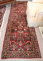SAROUK ORIENTAL RUNNER, 2' 6"