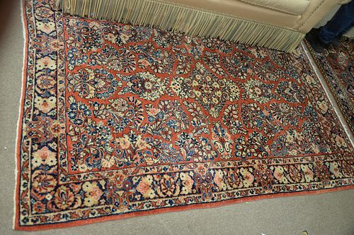 SAROUK ORIENTAL THROW RUG 4' 5" X