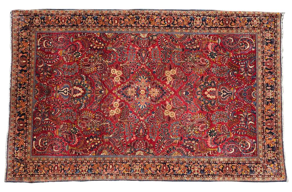 SAROUK PERSIAN HAND KNOTTED