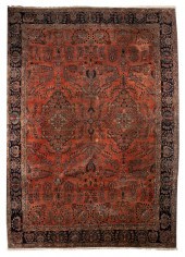 SAROUK RUG: 11’10” X 16’9” CIR