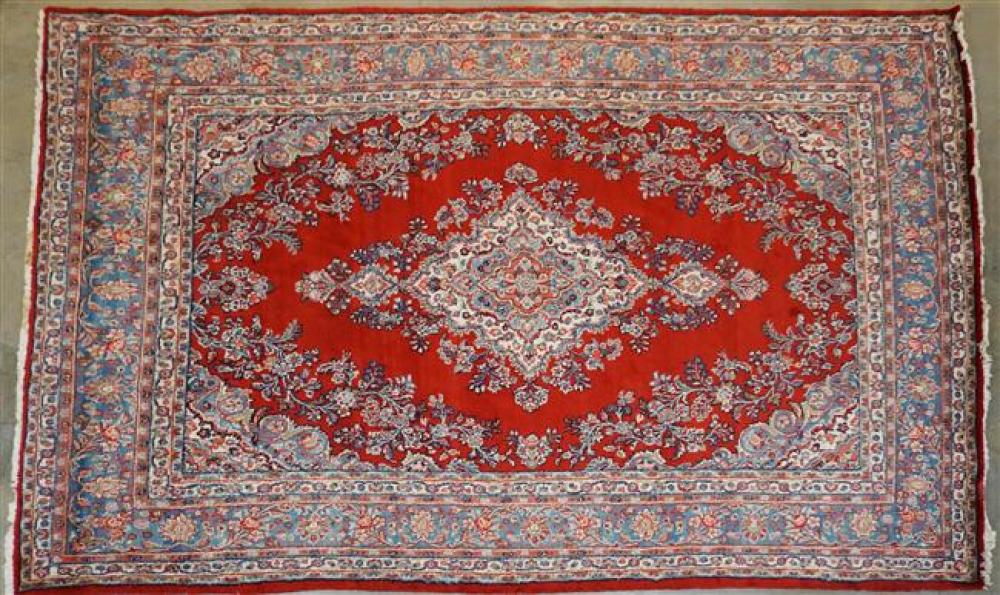 SAROUK RUG, 9FT 1 IN X 14FTSarouk