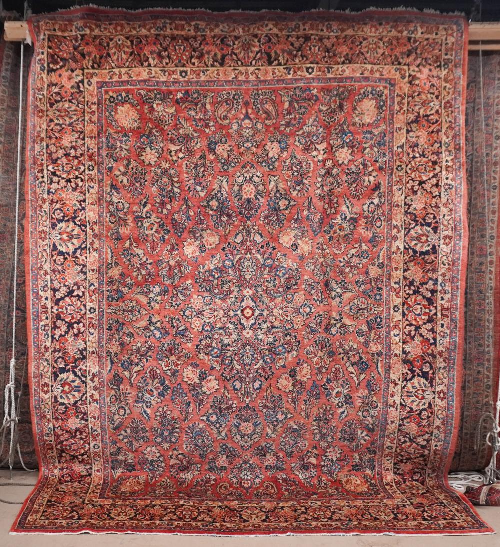 SAROUK RUG, CIRCA 1950, 11 FT 11 IN