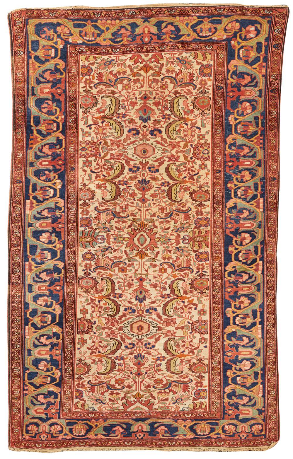 SAROUK RUG, PERSIA, CA. 1900; 6 FT.