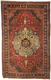 SAROUK RUG, PERSIA, CA. 1925;