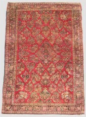 Sarouk rug    west persia, cir