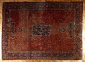 SAROUK RUGSarouk rug. Ht: 12'8
